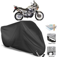 Autolion Honda Xl 650 Transalp Motor Brandası Arka Çanta Uyumlu (Bağlantı, Kilit Uyumlu)-Siyah