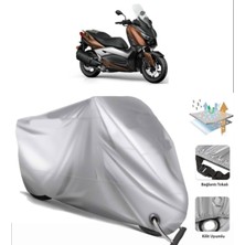 Autolion Yamaha X-Max 300 Abs Motor Brandası Arka Çanta Uyumlu (Bağlant,kilit Uyumlu)