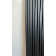 Şahan Art Deco Akustik Duvar Paneli / Siyah / 5 mm Keçe / 9 mm Çıta