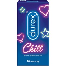 Durex Chill Prezervatif 10 Adet  Prezervatif