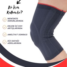 Aps Örme Fleksible Balenli Patella ve Ligament Destekli Dizlik Balenli Dizlik Yüksek Kalite