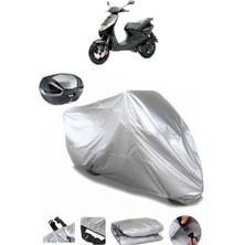 Peugeot Vivacity 100 Arka Çanta Uyumlu Motosiklet Brandası Lüx Kalite Kalın Yüksek Kalite