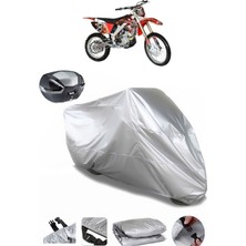 Apachi 4V Cross Arka Çanta Uyumlu Motosiklet Brandası Lüx Kalite Kalın Yüksek Kalite