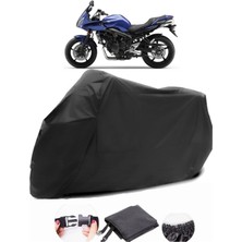 Yamaha Fz6 Fazer Siyah Motosiklet Branda Su Geçirmez Dayanıklı Kumaş