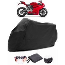 Ducati Panigale 959 Siyah Motosiklet Branda Su Geçirmez Dayanıklı Kumaş