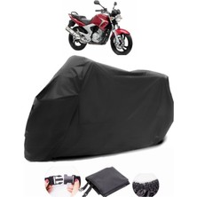Yamaha Ybr 250 Siyah Motosiklet Branda Su Geçirmez Dayanıklı Kumaş
