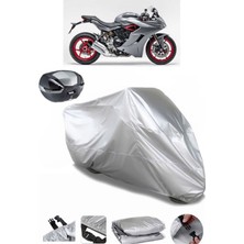 Ducati Supersport Arka Çanta Uyumlu Motosiklet Brandası Lüx Kalite Kalın Yüksek Kalite