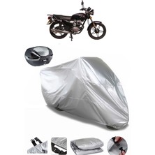 Autolion Lifan Lion 125 Arka Çanta Uyumlu Motosiklet Brandası Lüx Kalite Kalın Yüksek Kalite