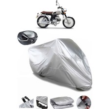 Kuba Rx9 50 Arka Çanta Uyumlu Motosiklet Brandası Lüx Kalite Kalın Yüksek Kalite