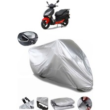 Asya As 150 T Arka Çanta Uyumlu Motosiklet Brandası Lüx Kalite Kalın Yüksek Kalite