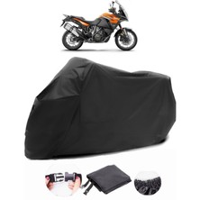 Ktm 1290 Super Adventure S Siyah Motosiklet Branda Su Geçirmez Dayanıklı Kumaş