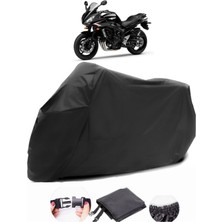 Yamaha Fz6 Fazer S2 Abs Siyah Motosiklet Branda Su Geçirmez Dayanıklı Kumaş