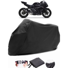 Suzuki Gsx-R 250 Siyah Motosiklet Branda Su Geçirmez Dayanıklı Kumaş
