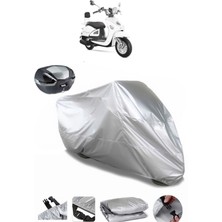 Yuki ZN-100T-E5 Legend  Uyumlu Arka Çanta Uyumlu Motosiklet Brandası Lüx Kalite Kalın Yüksek Kalite