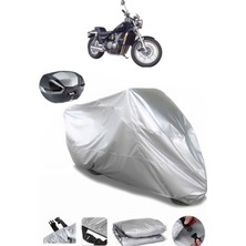 Kawasaki Zl 600 Arka Çanta Uyumlu Motosiklet Brandası Lüx Kalite Kalın Yüksek Kalite