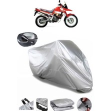 Suzuki DR800 Big Arka Çanta Uyumlu Motosiklet Brandası Lüx Kalite Kalın Yüksek Kalite