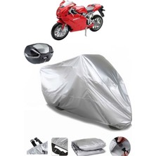 Ducati 999 Arka Çanta Uyumlu Motosiklet Brandası Lüx Kalite Kalın Yüksek Kalite