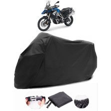 Bmw F 800 Gs Adventure Uyumlu Siyah Motosiklet Branda Su Geçirmez Dayanıklı Kumaş