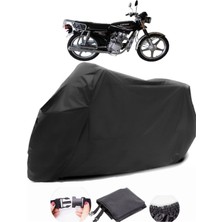 Lifan Dragon 125 Siyah Motosiklet Branda Su Geçirmez Dayanıklı Kumaş
