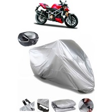 Ducati Streetfighter S Arka Çanta Uyumlu Motosiklet Brandası Lüx Kalite Kalın Yüksek Kalite