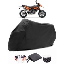 Ktm 690 Sm Siyah Motosiklet Branda Su Geçirmez Dayanıklı Kumaş
