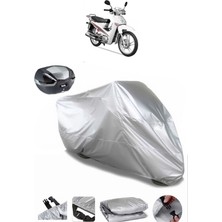 Yuki YK-100-7A Gusto Arka Çanta Uyumlu Motosiklet Brandası Lüx Kalite Kalın Yüksek Kalite