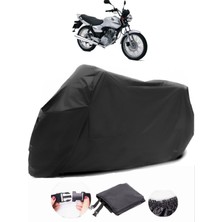 Honda Cg 125 Siyah Motosiklet Branda Su Geçirmez Dayanıklı Kumaş