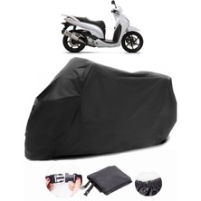 Autolion Honda Sh 300 Siyah Motosiklet Branda Su Geçirmez Dayanıklı Kumaş