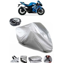 Suzuki Gsx-R 1000 Arka Çanta Uyumlu Motosiklet Brandası Lüx Kalite Kalın Yüksek Kalite