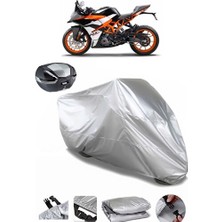 Ktm 390 Rc Arka Çanta Uyumlu Motosiklet Brandası Lüx Kalite Kalın Yüksek Kalite