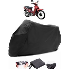 Autolion Yamaha Crypton Siyah Motosiklet Branda Su Geçirmez Dayanıklı Kumaş