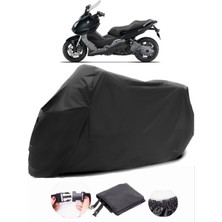 Bmw C 600 Sport Siyah Motosiklet Branda Su Geçirmez Dayanıklı Kumaş
