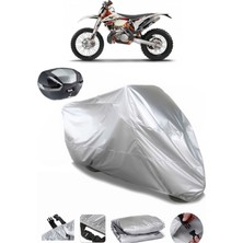 Ktm 300 Exc Six Days Arka Çanta Uyumlu Motosiklet Brandası Lüx Kalite Kalın Yüksek Kalite