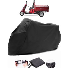 Yuki Yk-24 Uyumlu  Aydos Siyah Motosiklet Branda Su Geçirmez Dayanıklı Kumaş