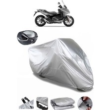 Honda Nc 750D Integra Arka Çanta Uyumlu Motosiklet Brandası Lüx Kalite Motor Brandası