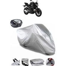 Autolion Yamaha MT-125 Arka Çanta Uyumlu Motosiklet Brandası Lüx Kalite Kalın Yüksek Kalite