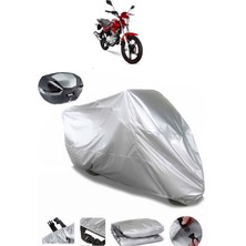 Yuki YK-162 Goldfox Arka Çanta Uyumlu Motosiklet Brandası Lüx Kalite Kalın Yüksek Kalite