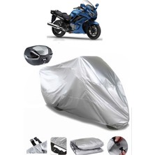 Yamaha Fjr 1300 Arka Çanta Uyumlu Motosiklet Brandası Lüx Kalite Kalın Yüksek Kalite
