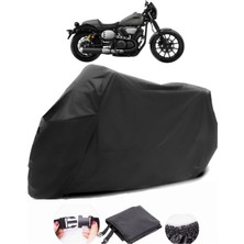 Yamaha XV950 Racer Siyah Motosiklet Branda Su Geçirmez Dayanıklı Kumaş