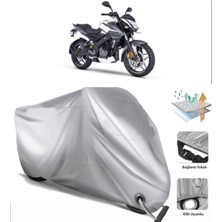 Autolion Bajaj Pulsar Ns 200 Motosiklet Brandası Arka Çanta Uyumlu (Bağlantı Tokalı)