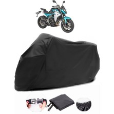 Cf Moto 400 Nk Siyah Motosiklet Branda Su Geçirmez Dayanıklı Kumaş
