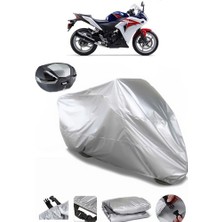 Honda Cbr 250 R Arka Çanta Uyumlu Motosiklet Brandası Lüx Kalite Motor Brandası