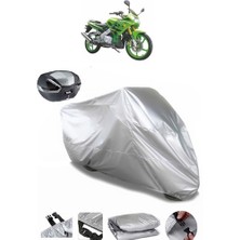 Skyjet SJ-150-23 F5 Arka Çanta Uyumlu Motosiklet Brandası Lüx Kalite Kalın Yüksek Kalite