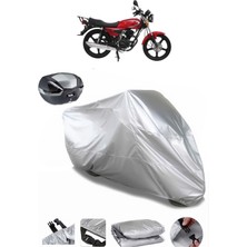 Mondial 100 Mg Prince Arka Çanta Uyumlu Motosiklet Brandası Lüx Kalite Kalın Yüksek Kalite