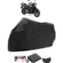 Suzuki B-King Siyah Motosiklet Branda Su Geçirmez Dayanıklı Kumaş