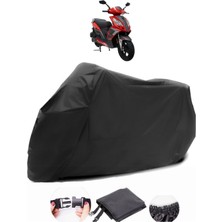 Mondial 125 Mash Siyah Motosiklet Branda Su Geçirmez Dayanıklı Kumaş