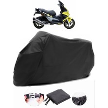 Autolion Gilera Runner Vxr 200 Siyah Motosiklet Branda Su Geçirmez Dayanıklı Kumaş