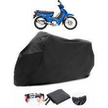 Kymco Activ 110 Siyah Motosiklet Branda Su Geçirmez Dayanıklı Kumaş