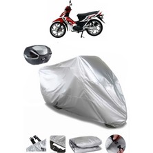 Mondial 100 Sfs Sport Arka Çanta Uyumlu Motosiklet Brandası Lüx Kalite Motor Brandası