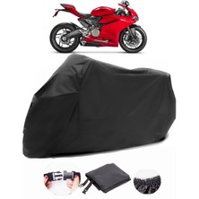 Ducati Panigale 1199 Siyah Motosiklet Branda Su Geçirmez Dayanıklı Kumaş